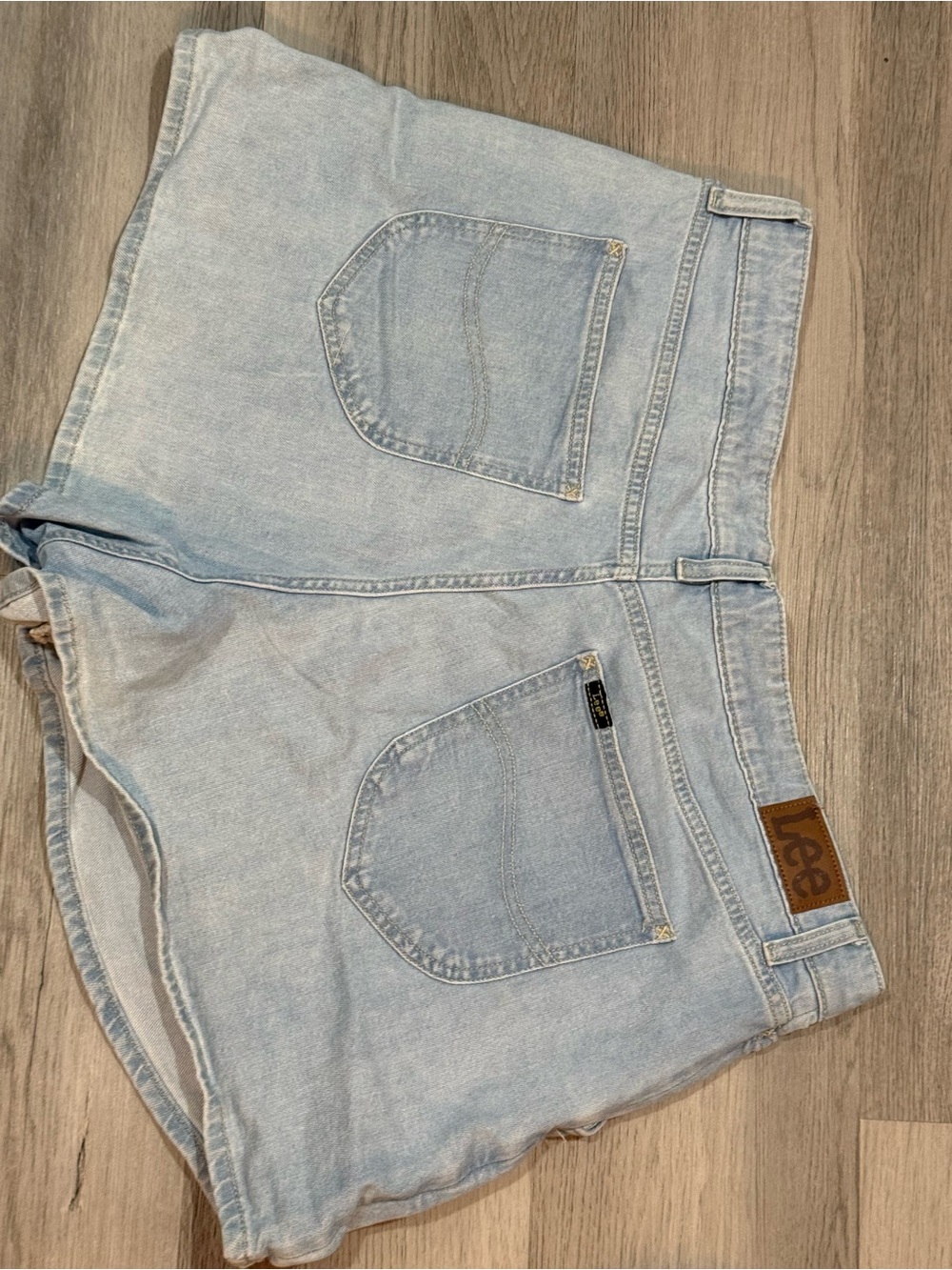 Lee Light Blue Denim Skort for Women - Picture 4 of 4